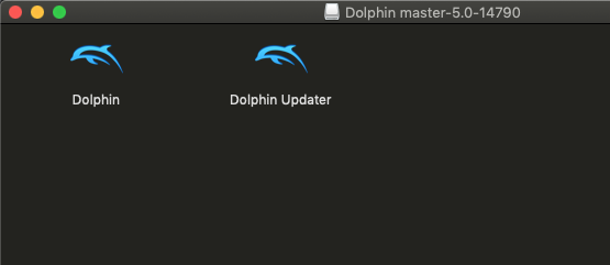 Mac OS Dolphin DMG