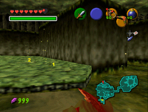 Maze wonderitems in Kokiri Forest