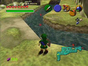 Wonderitems in upper river