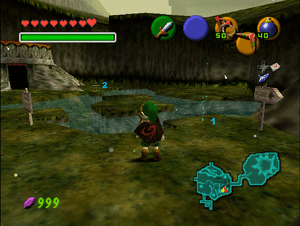 stepping stones in Kokiri Forest