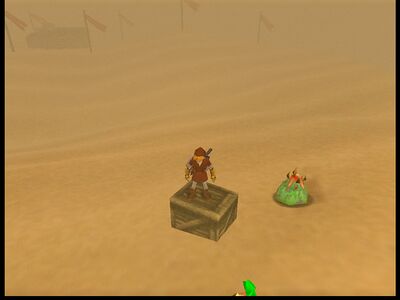 Wasteland crate near colossus