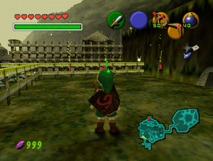 Backflip wonderitems in Kokiri Forest