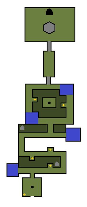 Map of SFM showing the wonderitem locations