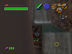 Wonderitem at the top of the lower waterfall in the valley